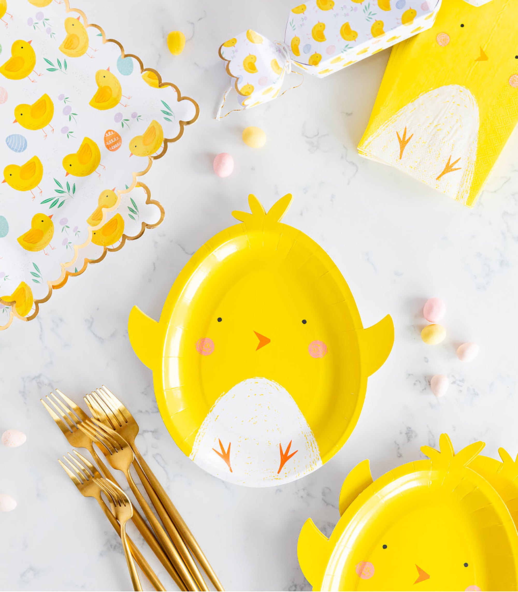 Easter Chick Plates