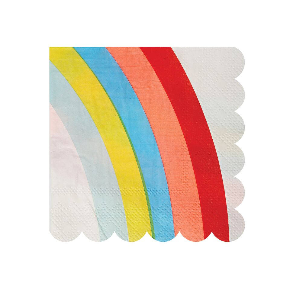Rainbow Party Napkins - Small - the-parties-that-pop