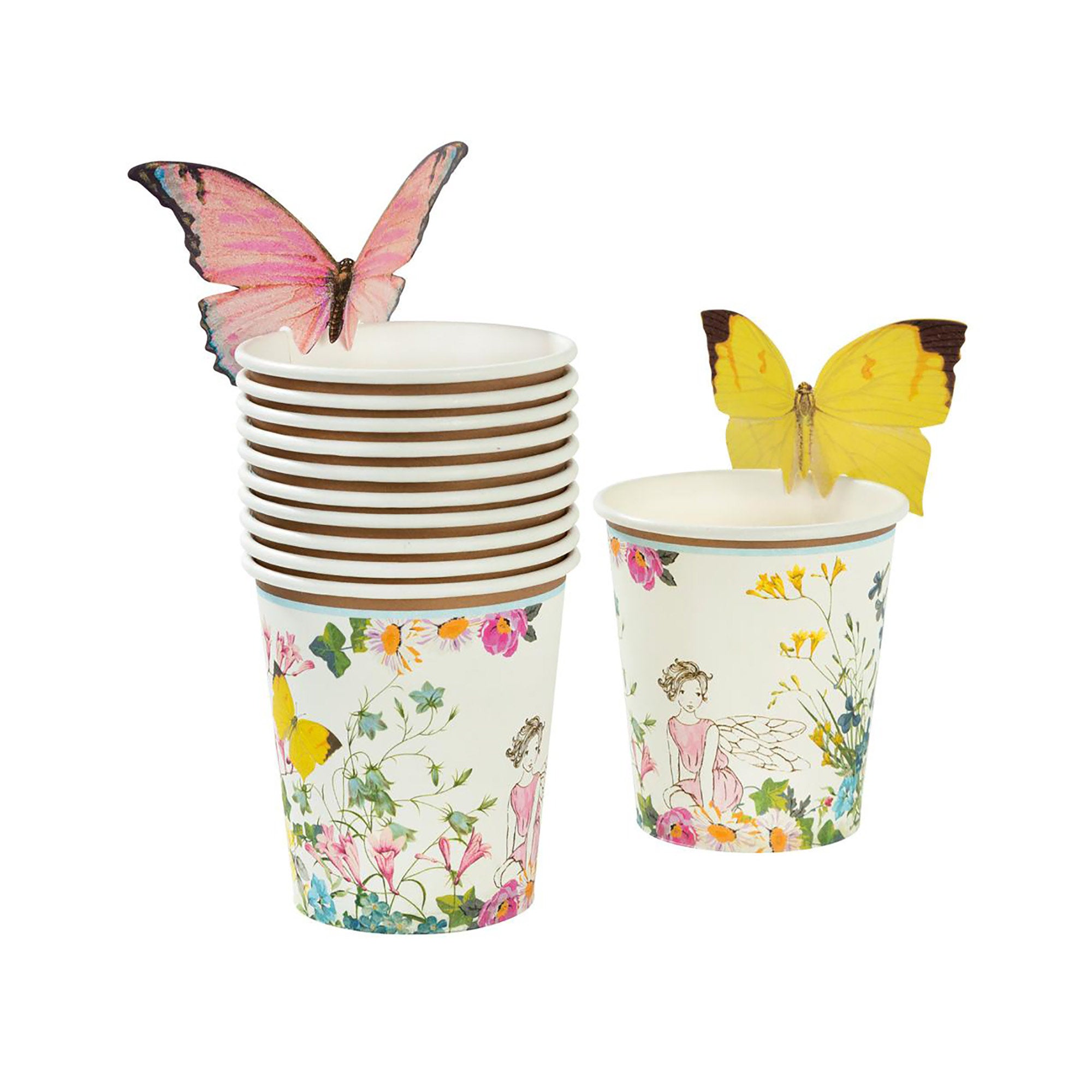 Fairy Birthday Party Cups - the-parties-that-pop