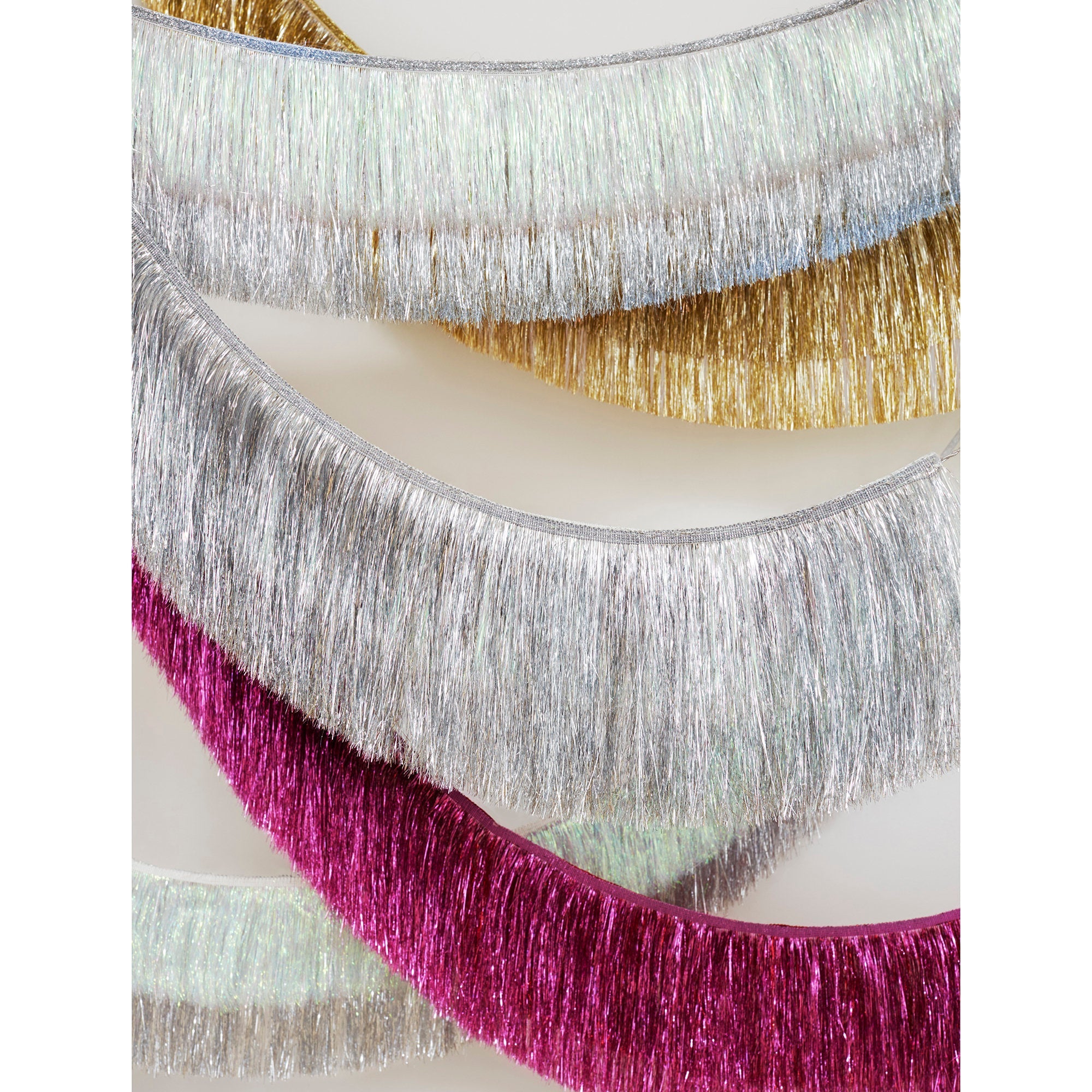 Silver Fringe Garland - the-parties-that-pop
