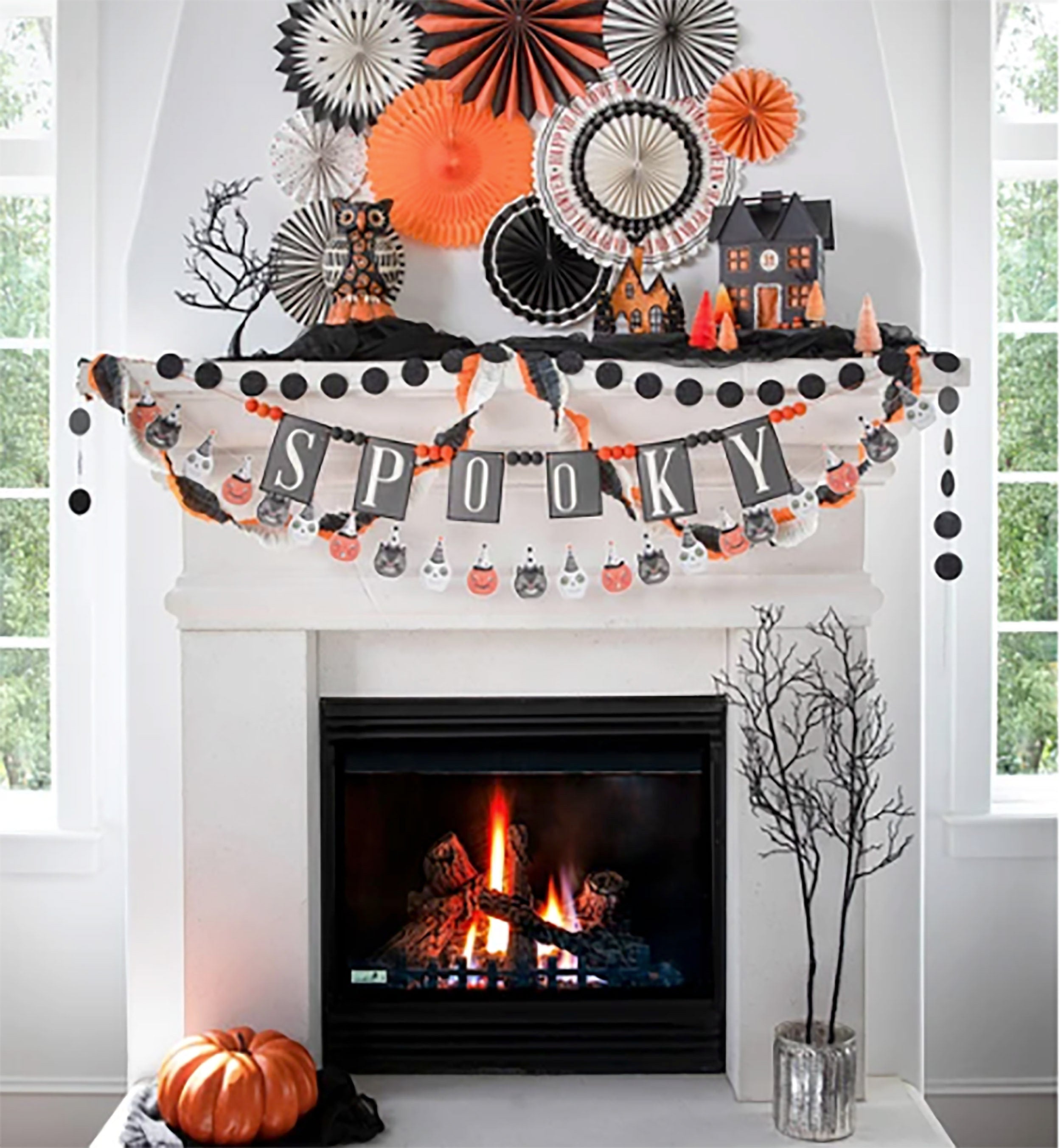 Halloween Streamers | Halloween Party Decorations - Halloween Garland - Halloween Wall Decor - Halloween Decor - Halloween Supplies