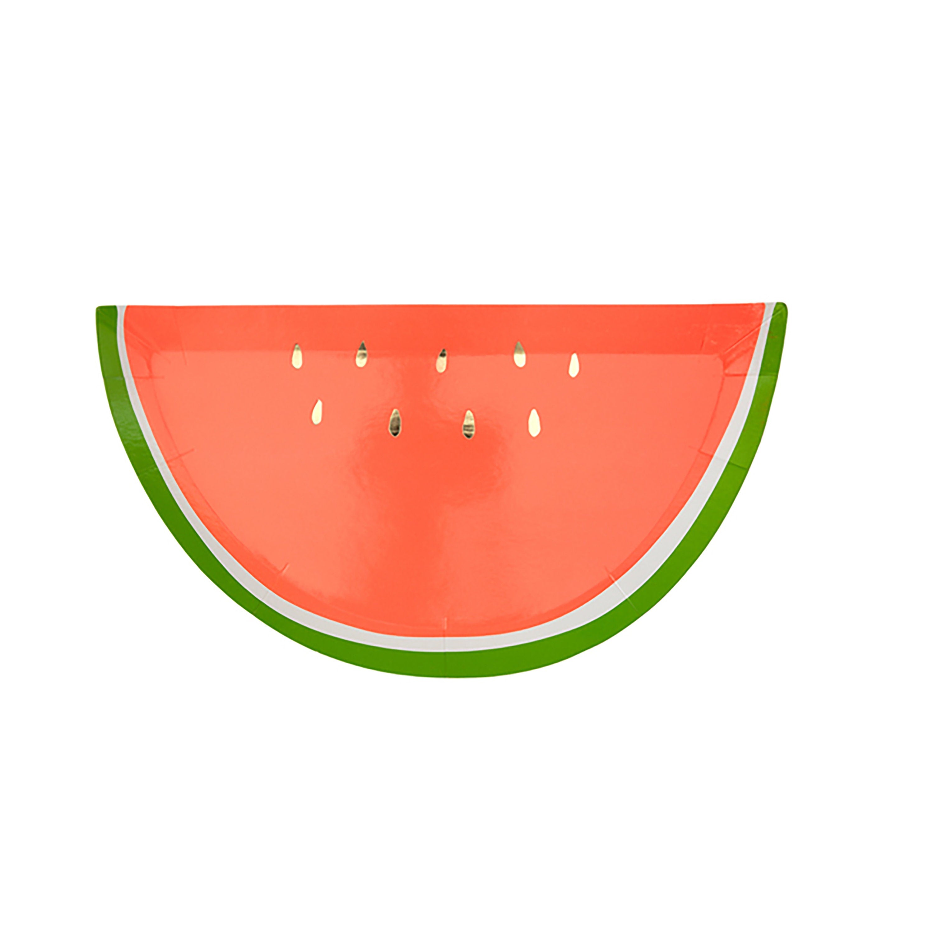 Watermelon Plates | Watermelon Party Supply - Watermelon Paper Plates - One in a Melon Birthday - Watermelon Birthday - Fruit Theme Party
