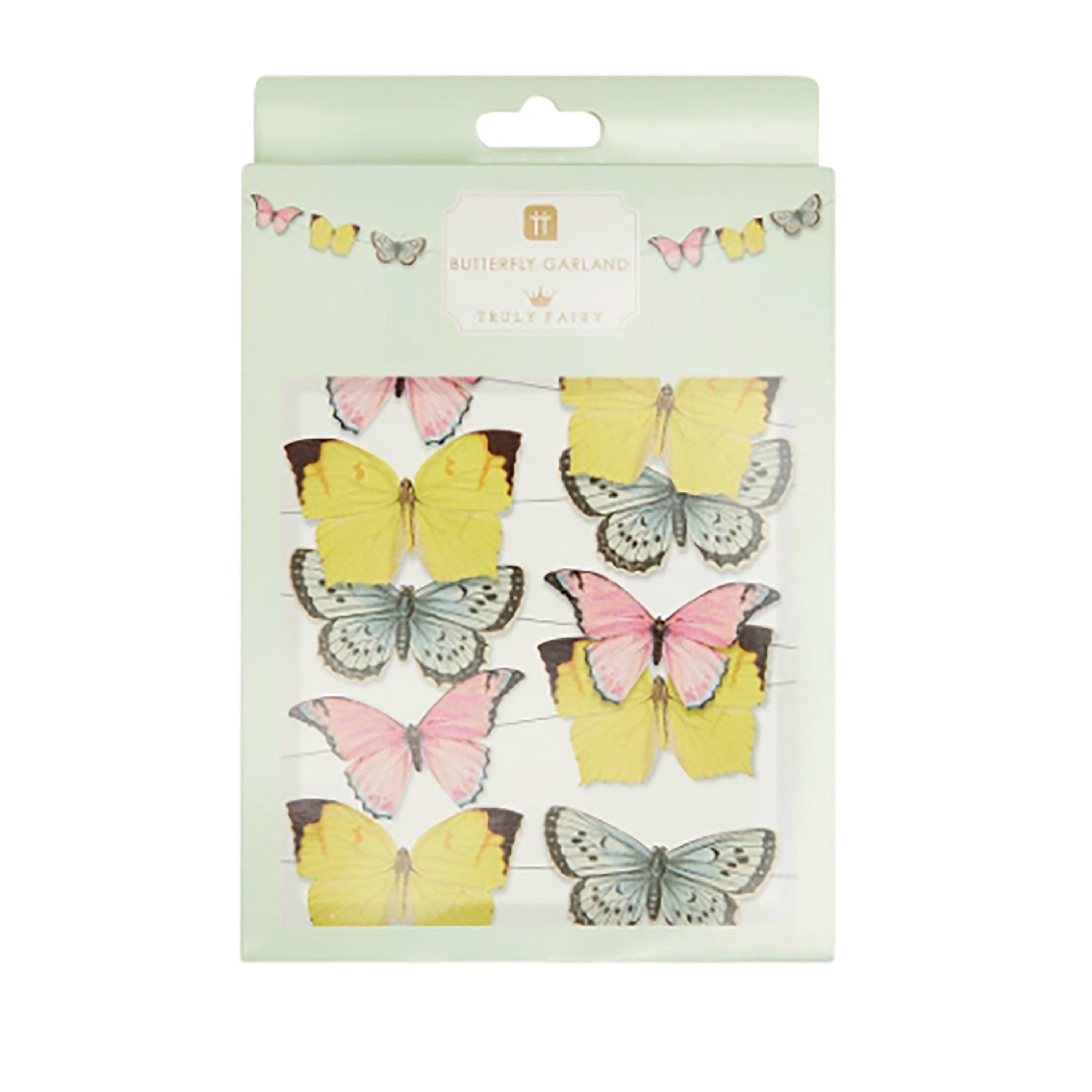 Butterfly Garland | Butterfly Party Decorations - Butterfly Birthday Party - Fairy Birthday Party - Fairy Party - Tea Party Birthday - Small