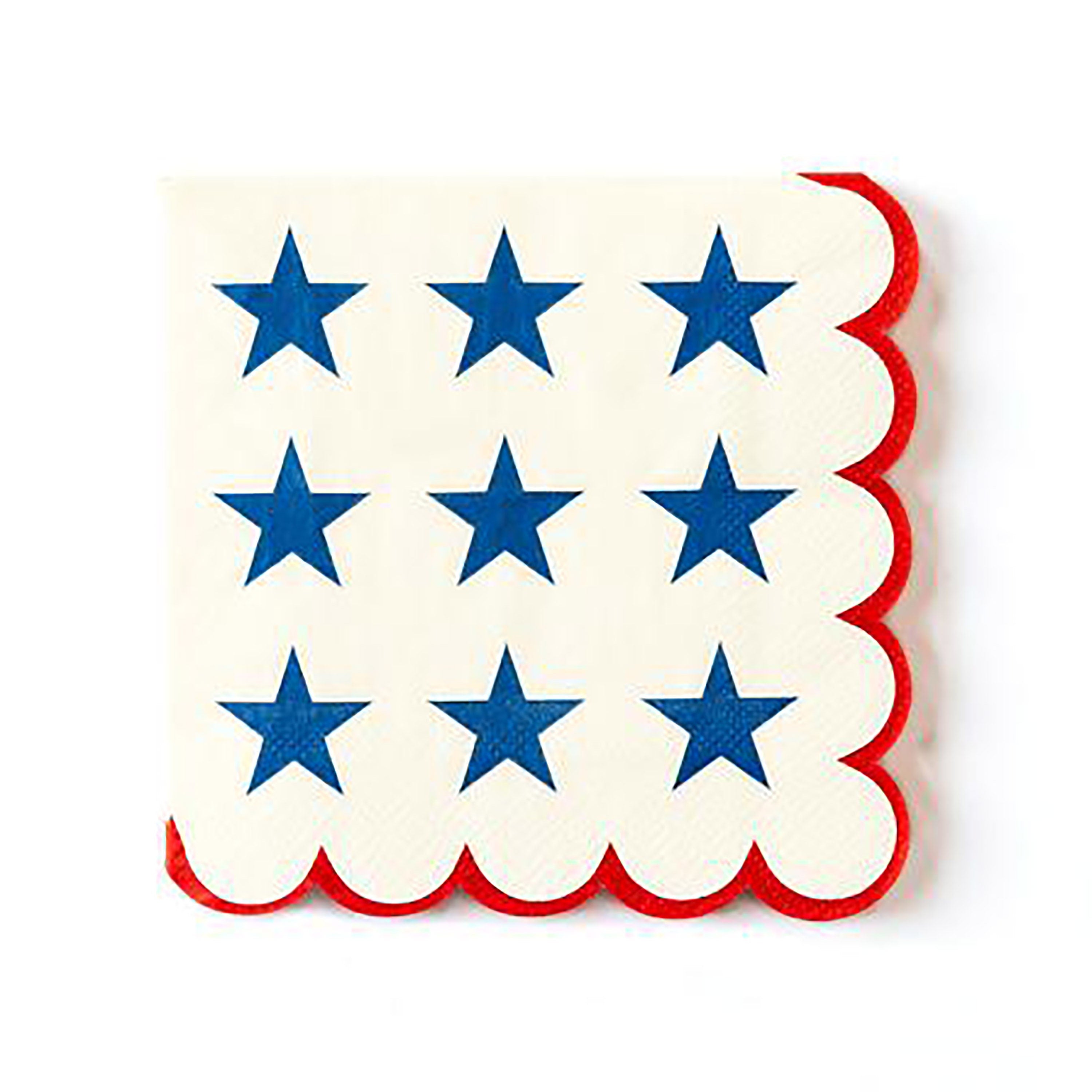 Patriotic Napkins | 4th of July Napkins - 4th of July Table Decorations - 4th of July Party - Patriotic Party - 4th of July Party Decoration