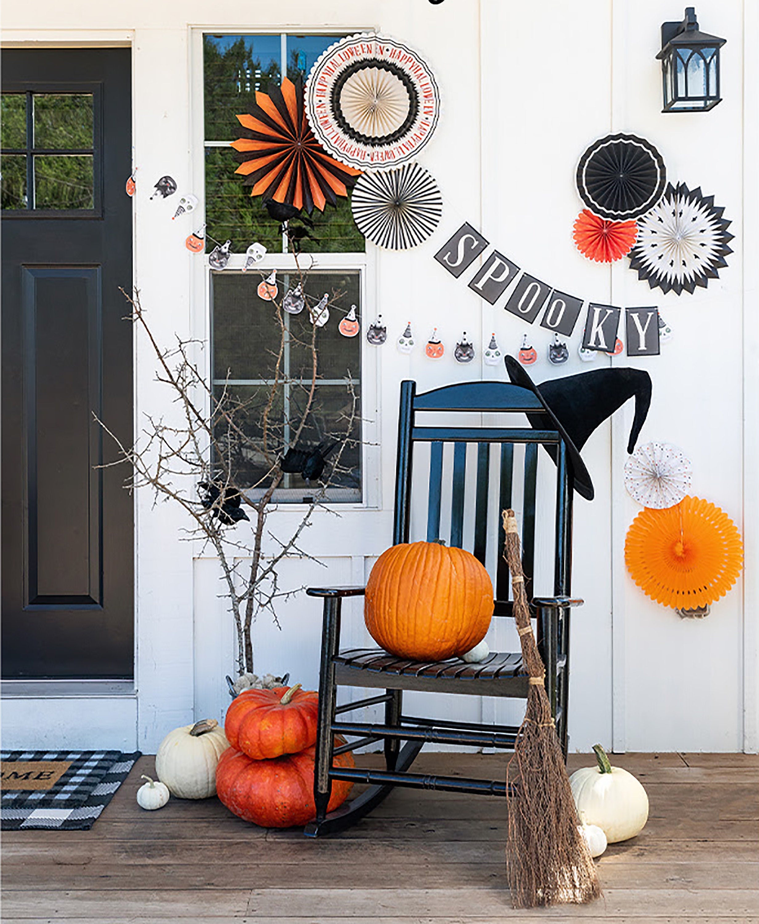 Halloween Streamers | Halloween Party Decorations - Halloween Garland - Halloween Wall Decor - Halloween Decor - Halloween Supplies