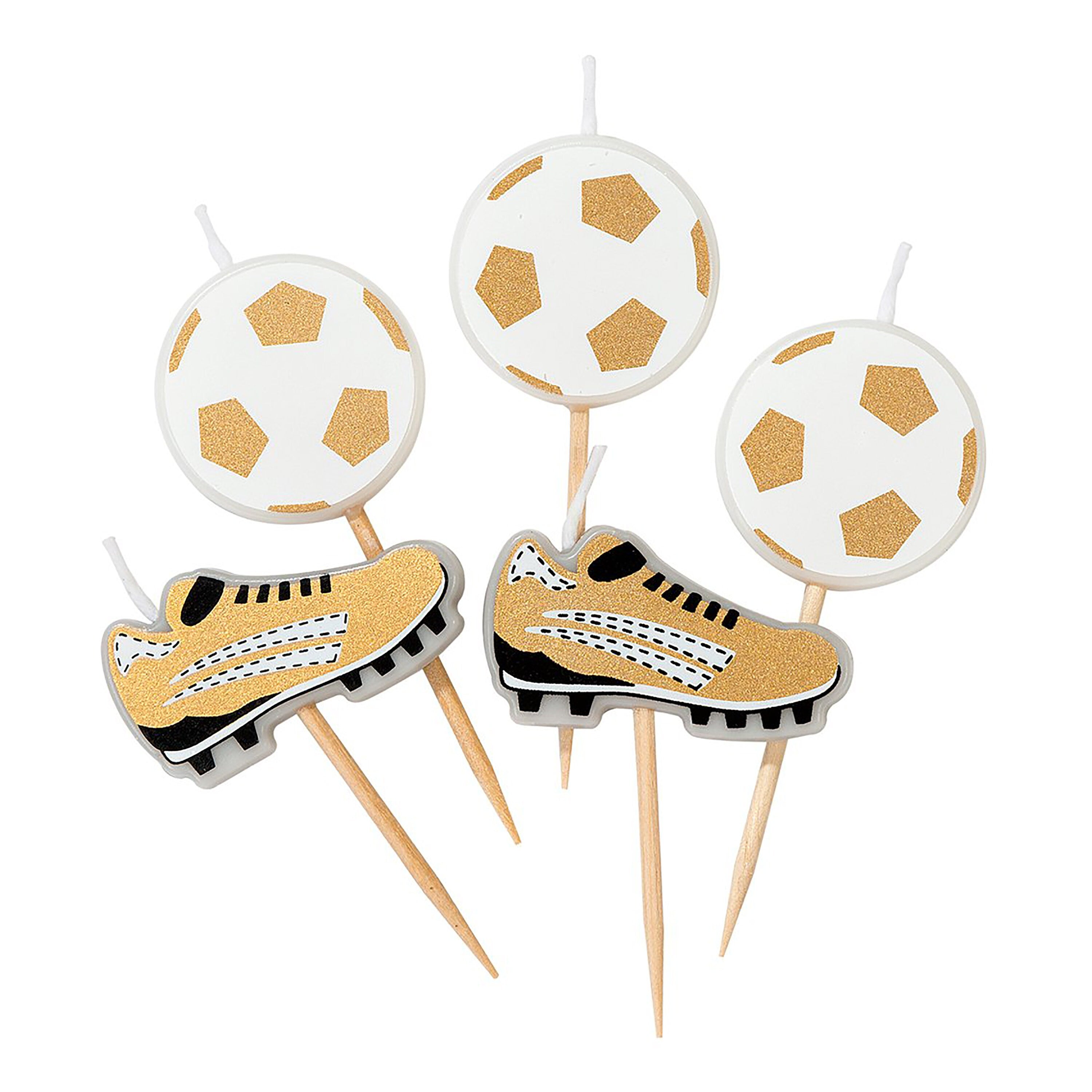 Soccer Birthday Candles | Soccer Birthday Party - Sports Party Theme - Soccer Birthday - Soccer Party Theme -Soccer Party Supplies