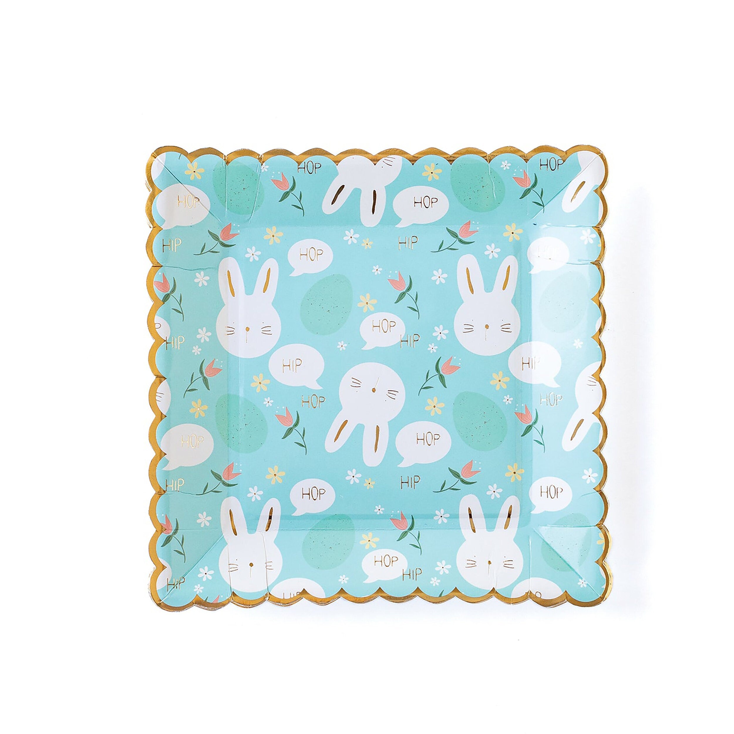 Bunny Paper Plates | Easter Bunny Plates - Easter Paper Plate - Bunny Party - Easter Party Supplies - Kids Easter Party - Easter Supplies