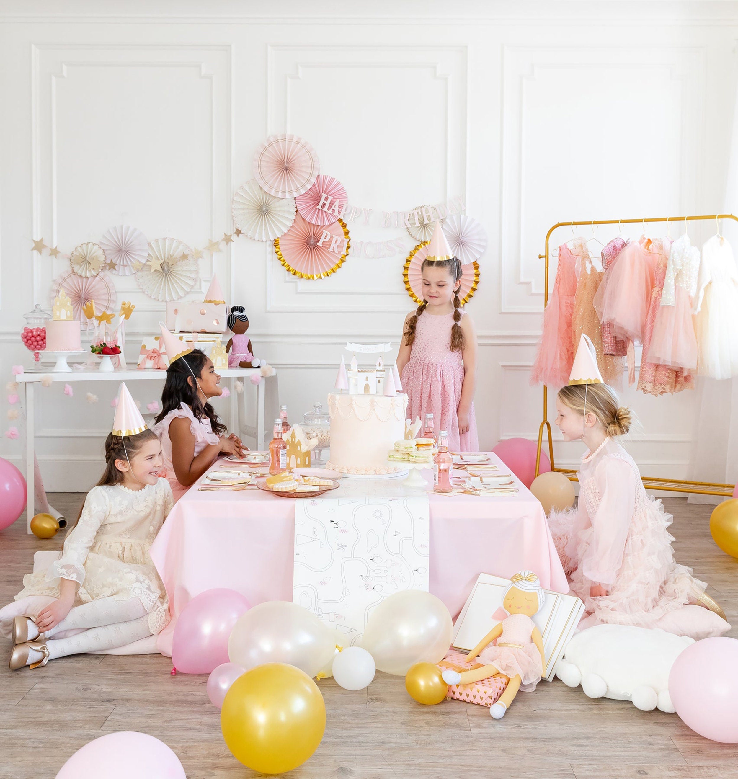 Castle Napkins | Princess Birthday Party - Princess Party Supplies - Princess Tea Party - Princess Baby Shower - Decorative Paper Napkins