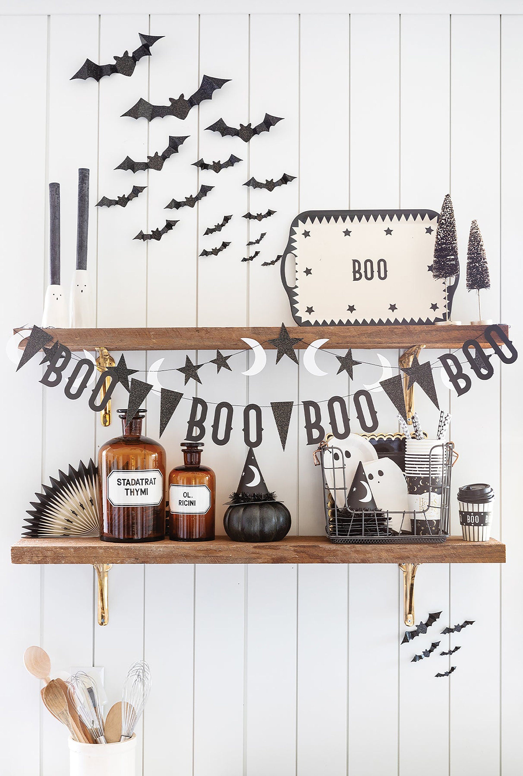 Halloween Fans | Halloween Party Decorations - Halloween Party Backdrop - Halloween Birthday Party - Halloween Party Supplies