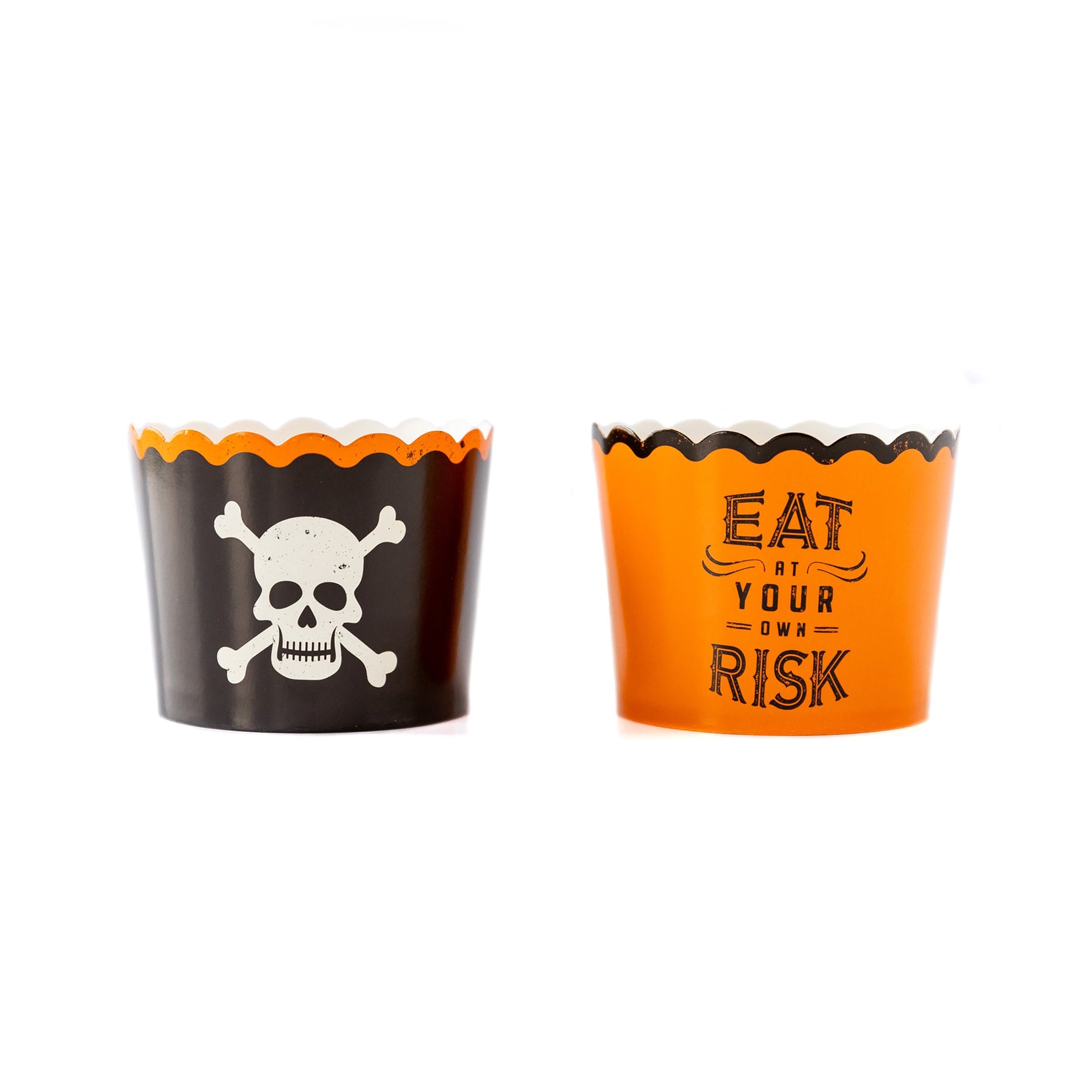 Paper Baking Cups - 50pc | Paper Snack Cup - Treat Cup - Disposable Snack Cup - Halloween Paper Cup - Halloween Treat Cups