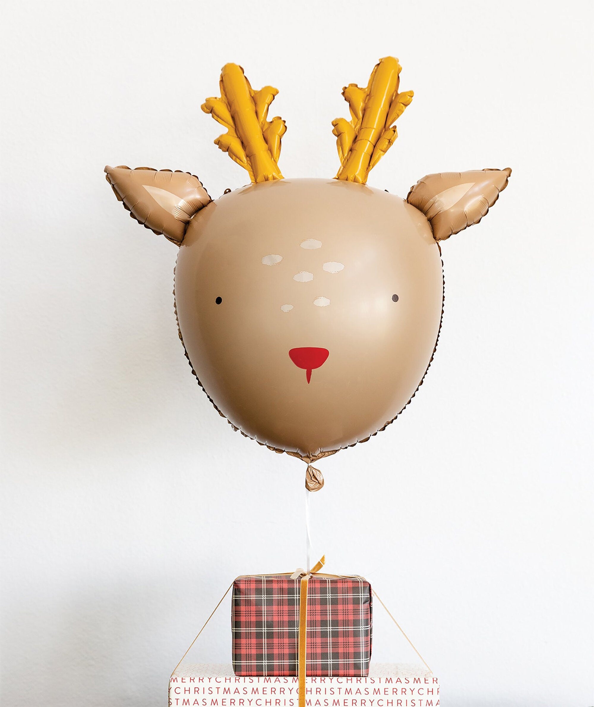 Reindeer Balloon | Christmas Balloon Decoration - Rudolph Christmas Decorations - Kids Christmas Party Supplies - Rudolph Decoration