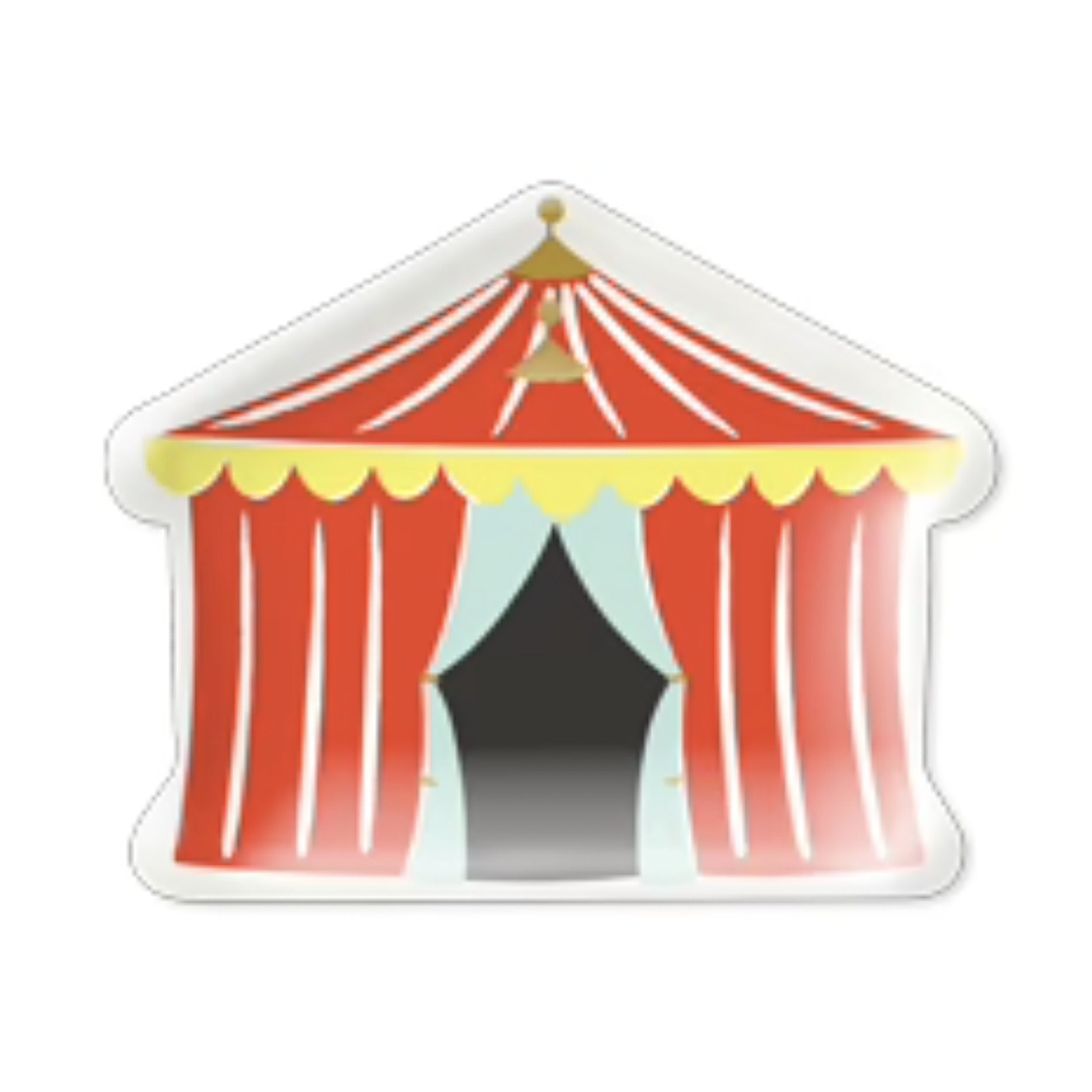 Circus Plates | Circus Baby Shower - Circus Birthday Party - Carnival Theme Party - Carnival Birthday Party - Circus Paper Plates