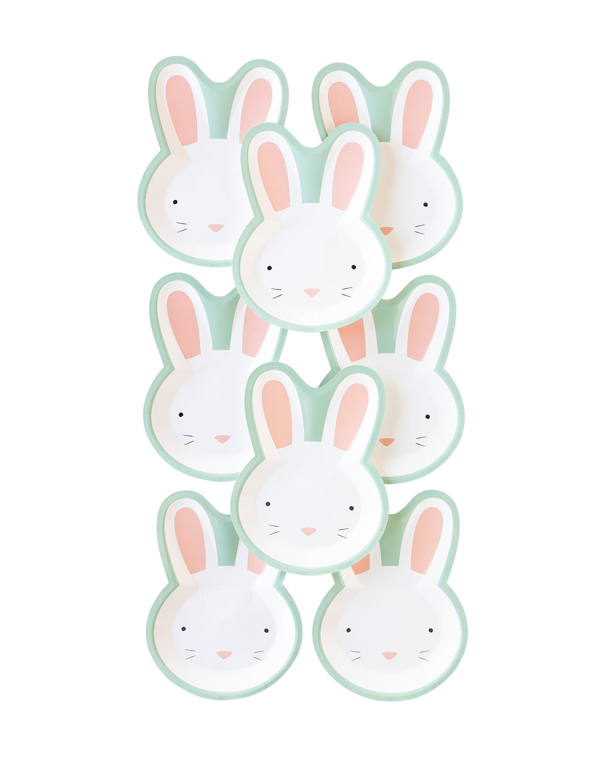 Easter Bunny Plates | Easter Paper Plates - Bunny Plates - Bunny Paper Plates - Kids Easter Party - Bunny Birthday Party - Easter Plates
