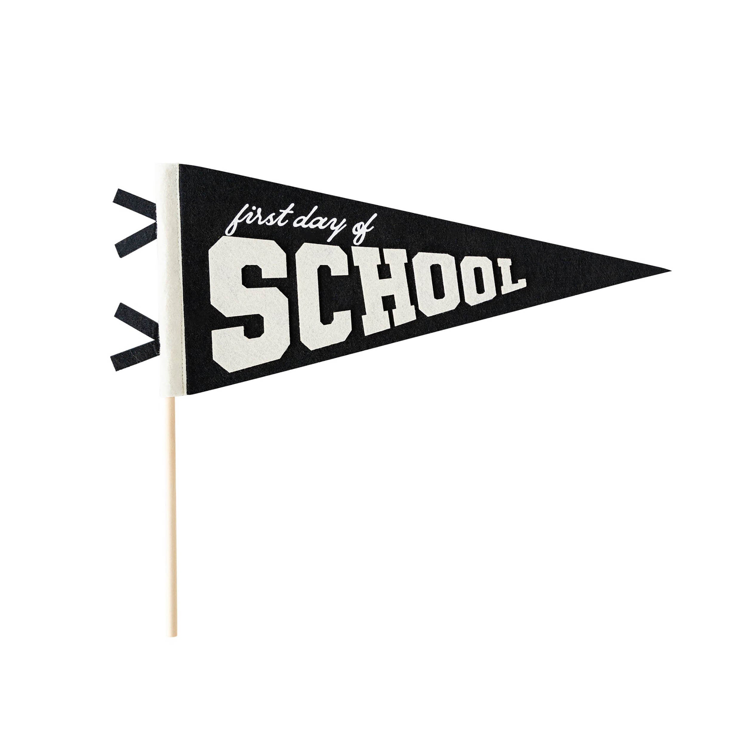 First Day of School - Pennant Flag - First day of School Picture Ideas - Back to School Party Ideas - First Day of Kindergarten