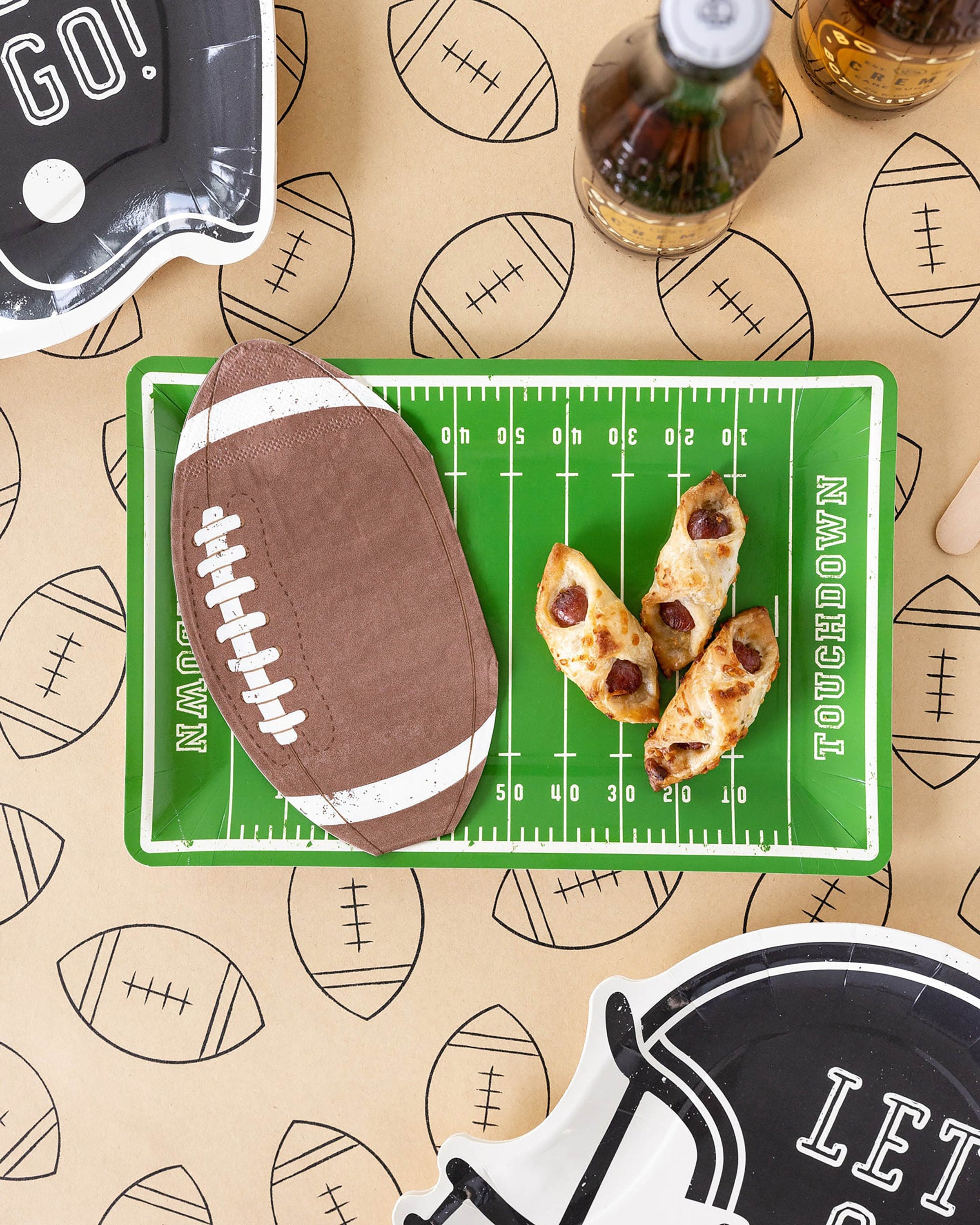 Football Table Runner - Football Birthday Party - Football Party - Football Table Decor - Football Party Supplies - Paper Table Runner