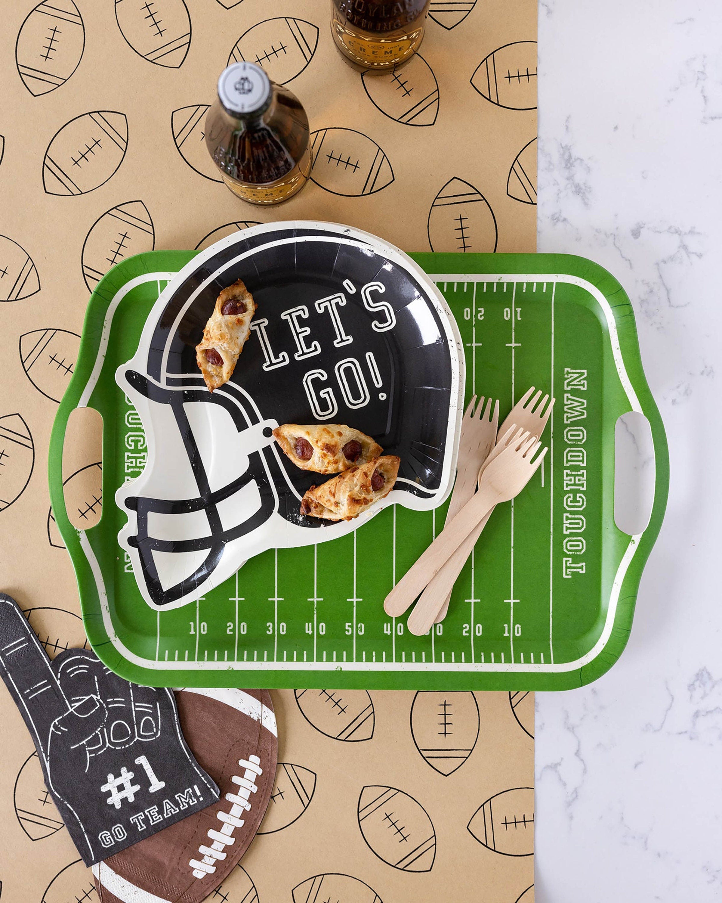 Football Napkins - Football Party - Football Birthday Party - Football Theme Party - Football Party Supplies - Tailgate Party - NFL Party