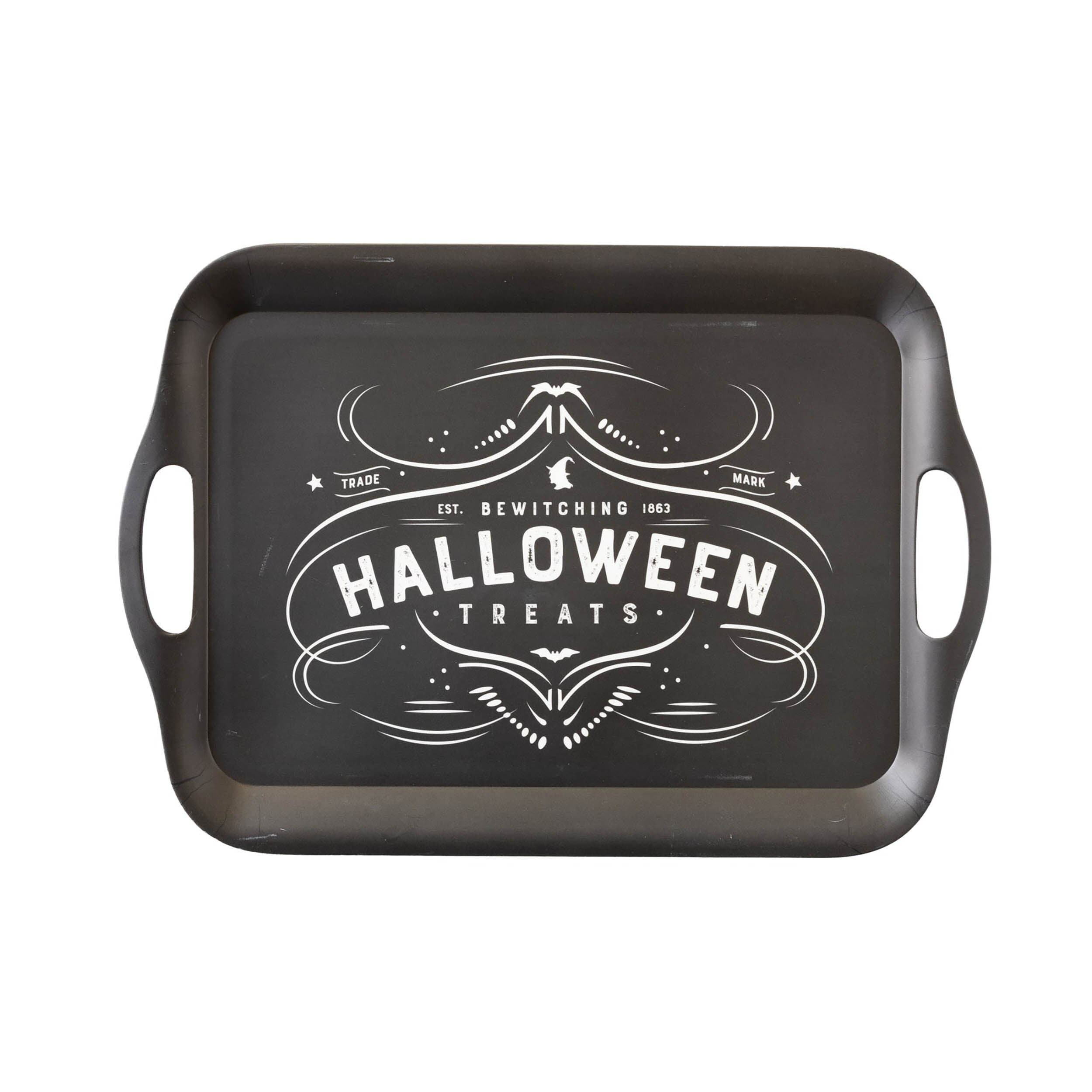 Halloween Serving Tray | Halloween Tray - Halloween Table Decoration - Halloween Party Supplies - Halloween Tableware -