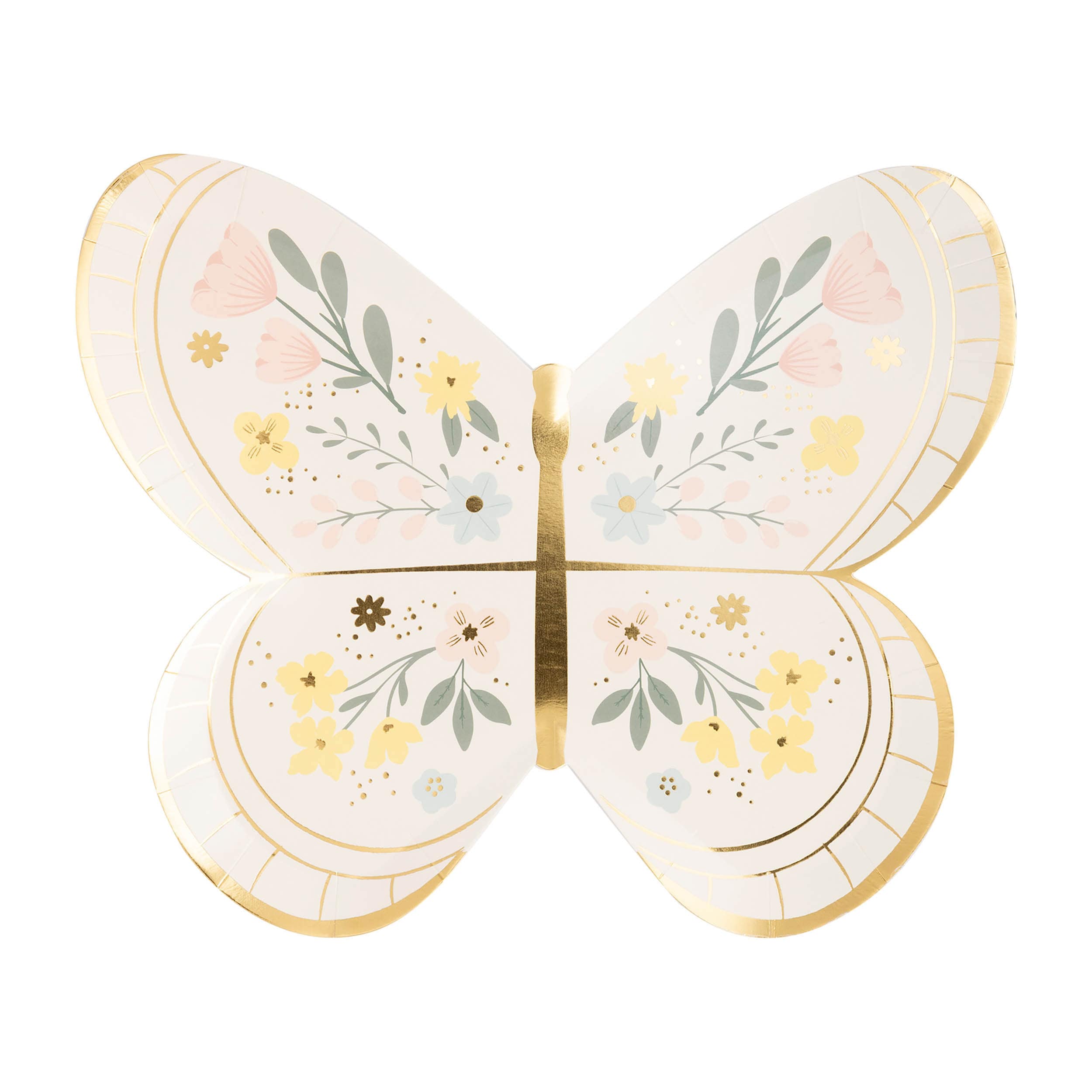 Butterfly Paper Plates | Butterfly Plates - Fairy Birthday Party - Butterfly Party - Butterfly Birthday Party - Butterfly Baby Shower