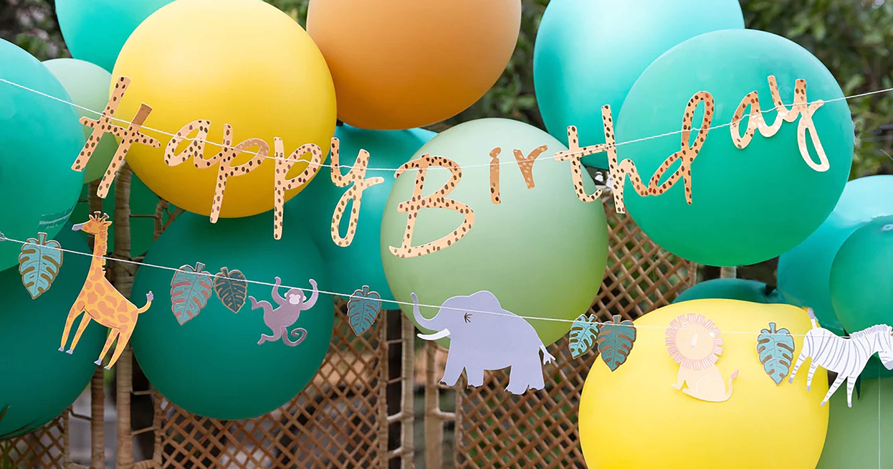 Safari Party Decorations | Safari Birthday Party Decorations - Safari Party - Safari Birthday Party - Adventure Party - Wild One Birthday