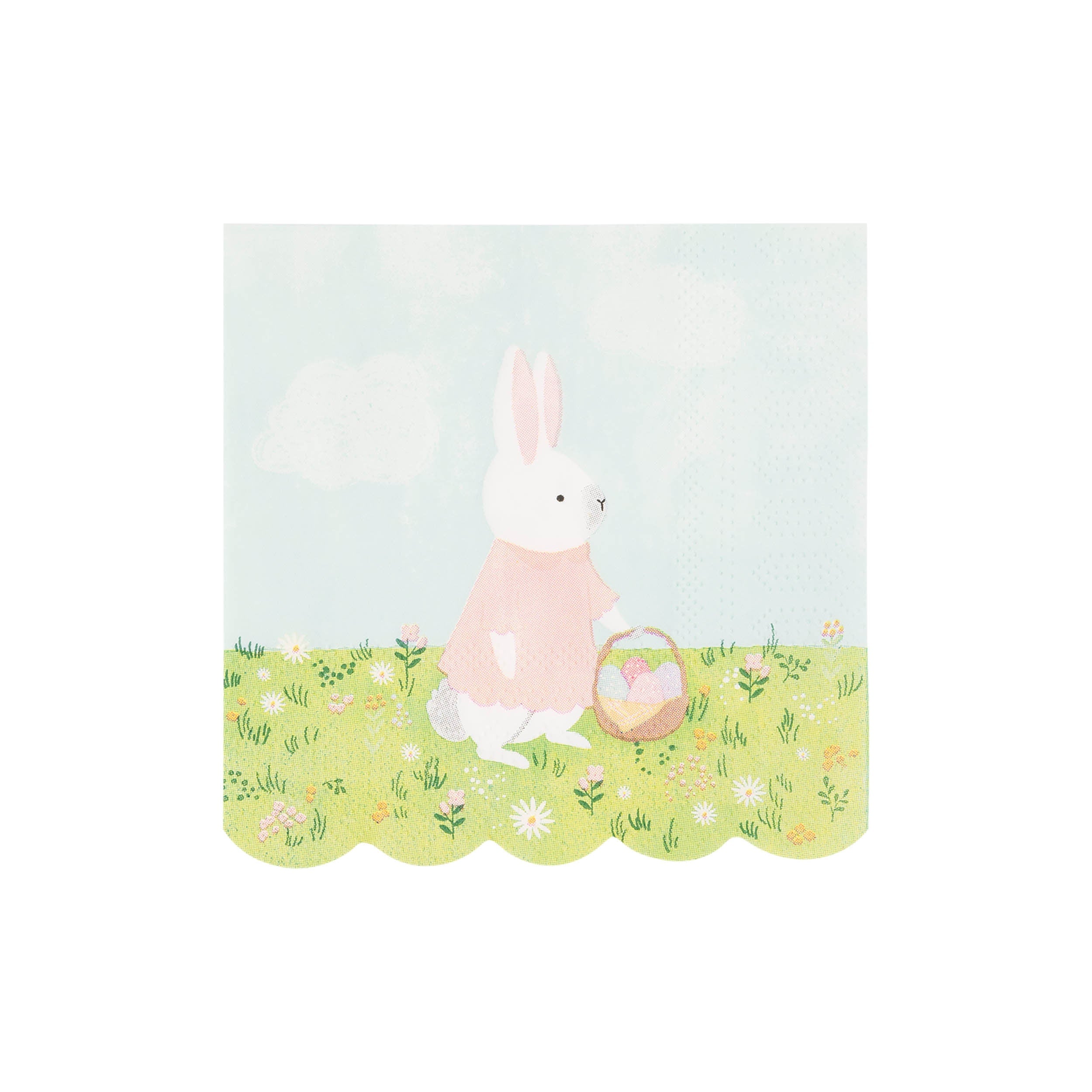 Bunny Napkins | Easter Napkins - Easter Paper Napkin - Easter Tableware - Easter Party - Bunny Birthday Party - Bunny Party - Rabbit Napkins