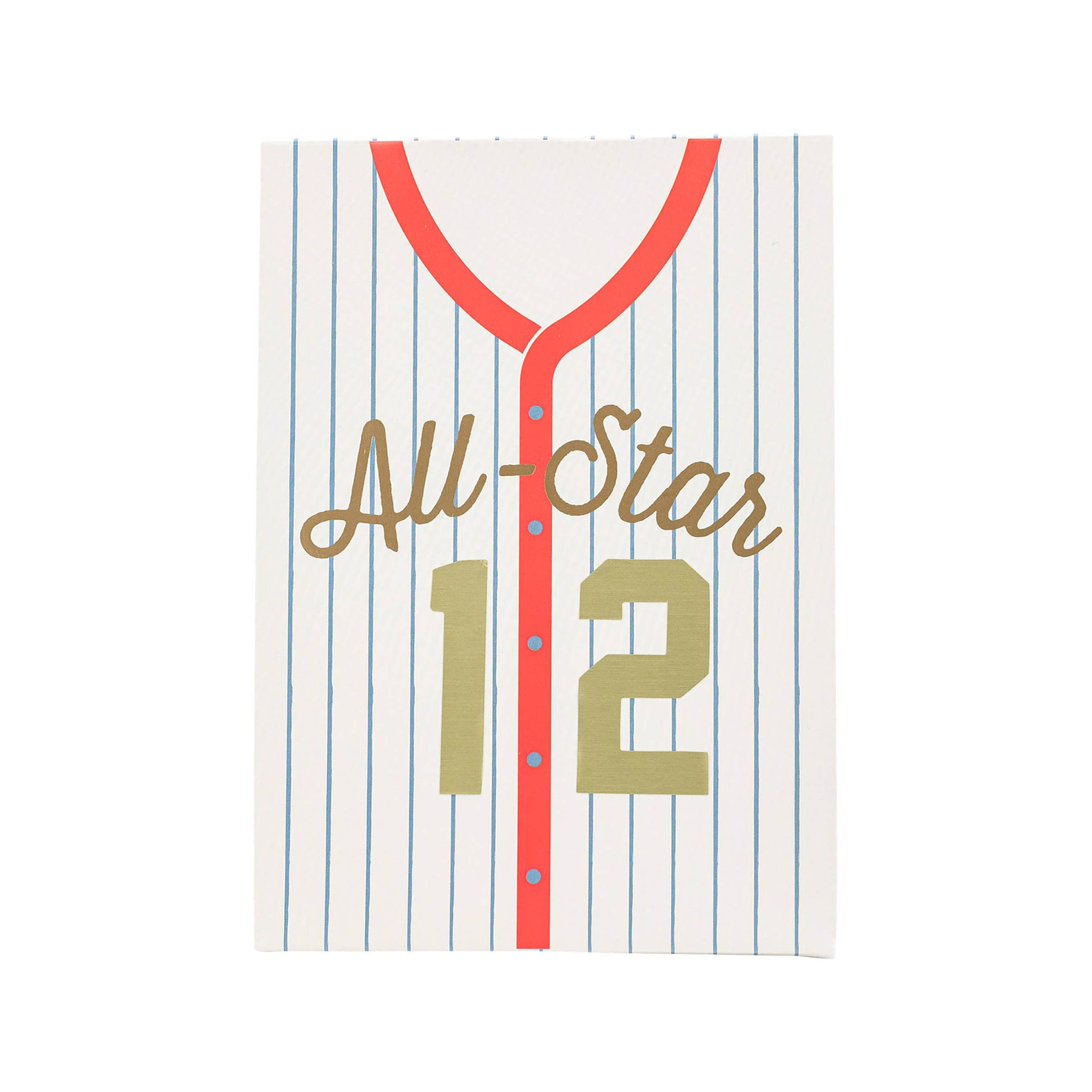 Customize these Baseball Party Favor Bags with Jersey Numbers
