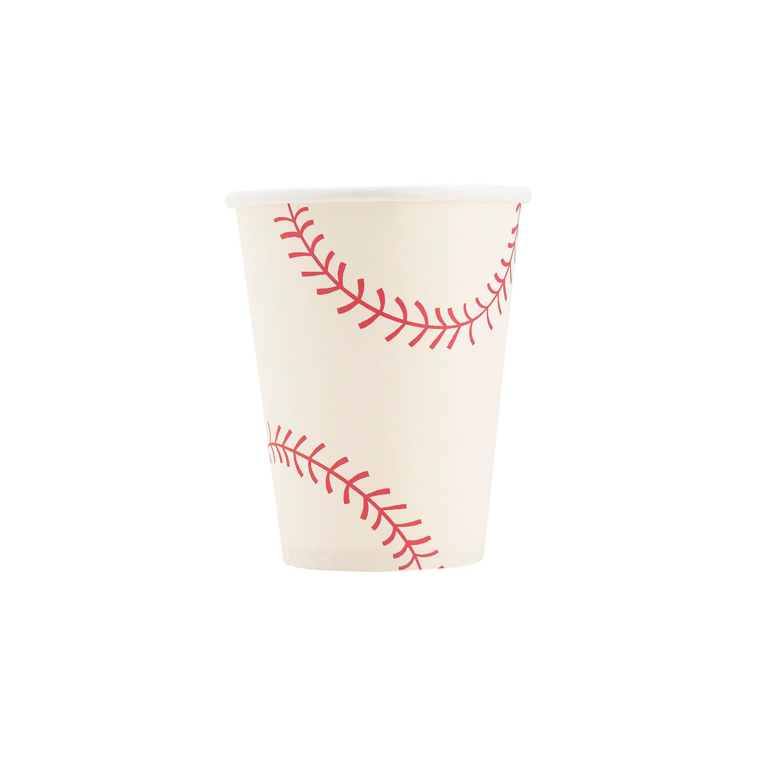 Baseball Party Cup - 12 ounce paper party cup