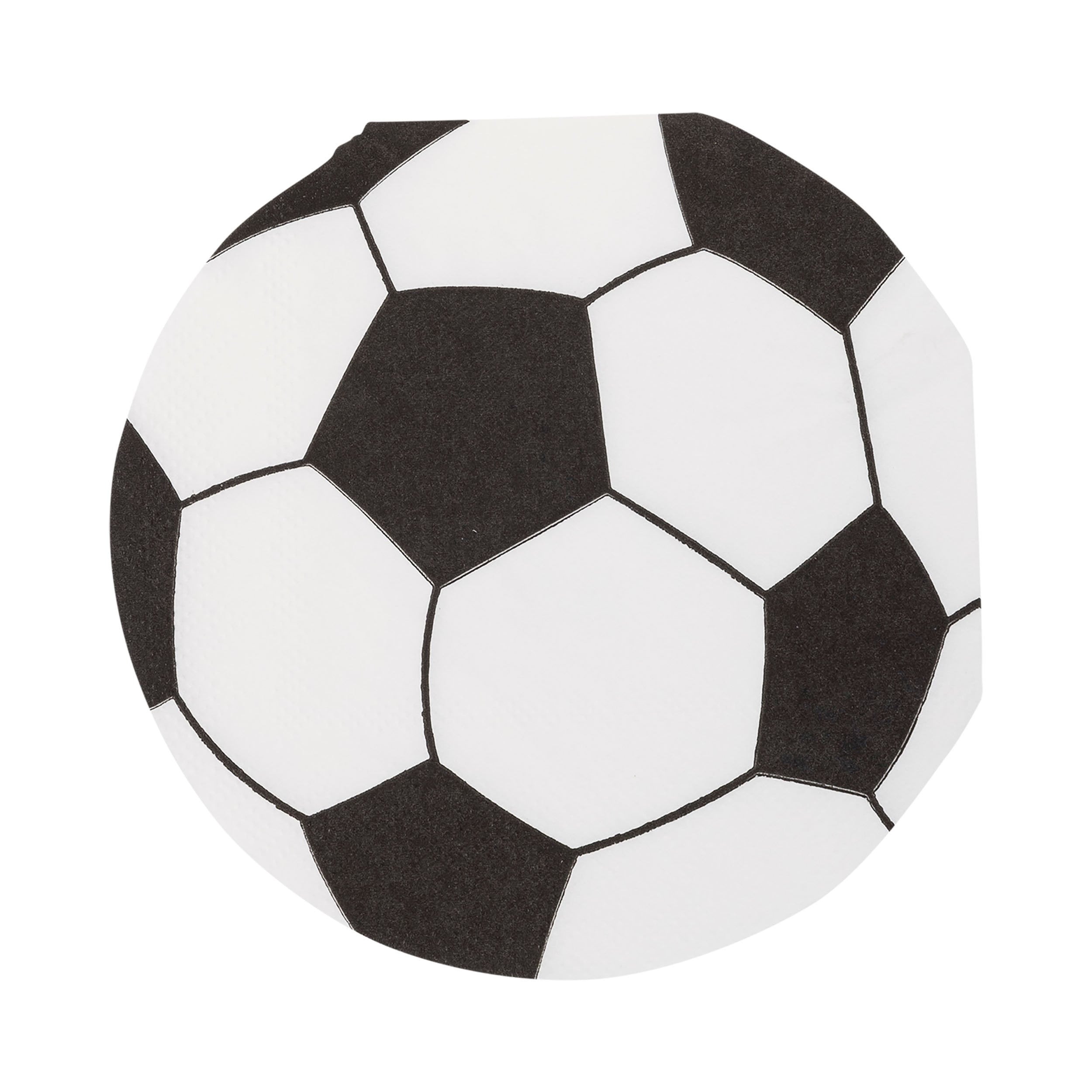 Soccer Napkins - Cocktail Napkin Size - Looks like a soccer ball